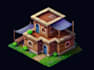 create 2d isometric arts and vector illustrations according to your requirements