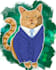 draw you or your pet in vintage fashion