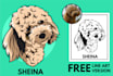 draw your pet into an amazing potrait