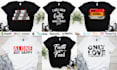do trendy typography t shirt design and graphic tee