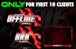 design creative twitch package, and streaming overlay