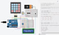 write arduino code and simulation on tinkercad