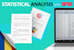 do statistical analysis of your data with spss, in romanian