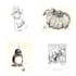 draw your concept in pen and ink lineswork, depicting abstract concept