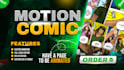 do cinematic motion for your comic