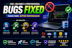 fix laravel, php, mysql, html, css, js bugs
