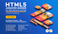 do HTML5 web banner, thumbnails, cover pics