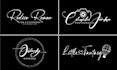 design photography, signature, handwritten, scripted logo