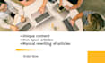 manually rewrite and paraphrase blogs and SEO articles