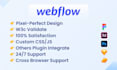 convert figma to webflow, webflow design, webflow responsive website