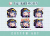 draw custom twitch emotes and sub badges