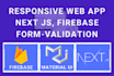 convert any kind of design to reactjs or nextjs website