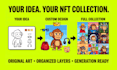 create pixel art nft collections for robinhood chain