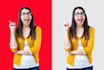 clean up image, clear, delete, erase background in quickly