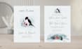 create an elegant wedding invitation card design