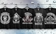 do creative retro gun hunting fishing camping t shirt and marchandise design