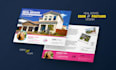 design real estate postcards, direct mail eddm, flyer