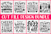 make provide cut files dxf, vector, svg,png bundle design