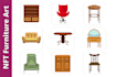draw pixel art object that you can sell for nft