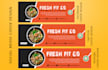 design facebook cover social media banner header
