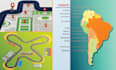 design unique vector map, event map or city map illustration