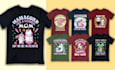 do custom pet animal unicorn merch tshirt merchandise design