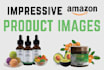 design attractive amazon product images, listing images