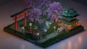 create isometric 3d art