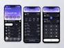 design modern mobile app ui ux design wireframes mockups