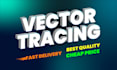 vector tracing, convert logo to vector, raster to vector