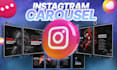 design attractive instagram carousels with up to 10 slides