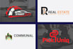 design professional minimal or wordmark logo
