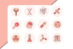 design custom line icon set