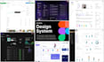design saas dashboard UI UX with scalable design system