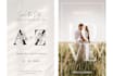design an elegant wedding invitation card and more