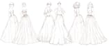 create wedding or prom dress for you
