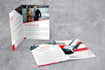 design a professional one pager flyer brochure in four hours
