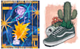 create a retro comic art style poster or cover art