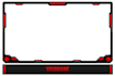 design an perfect twitch overlay, webcam , screen pack