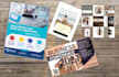 do graphic design, business flyer, brochure with design idea