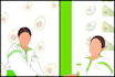 draw a digital portrait art or a abstract portrait from your picture