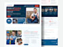 design landing page and website design in figma