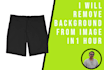 remove background photo and object