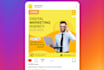 create 7 awesome instragram post design