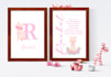 design a beautiful printable baby name poster