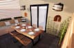 interior design, autocad drawing and rendering