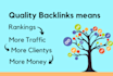 create high authority backlinks to boost SEO