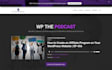 create a professional podcast website