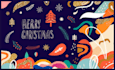 create attractive christmas poster banner christmas card