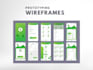 design mobile app and include wireframes